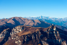 Italian Alps - Monte Baldo (Baldo Mountain) And Adamello Brenta