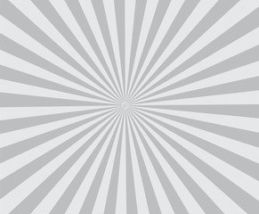 Wall Mural - Ray retro background gray colored rays stylish