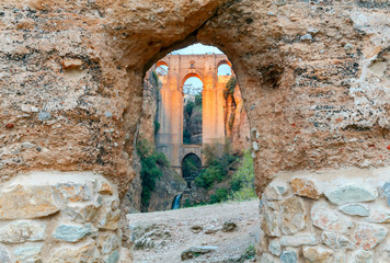 Wall Mural - Ronda. New Bridge.