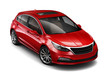 © Vladimir Kramin - Compact red hatchback car