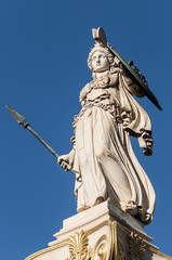 Wall Mural - marble Athena statue