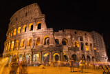 Fototapeta  - Coliseum in Rome by night