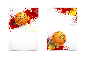 Poster - Front and back digital flyer template design