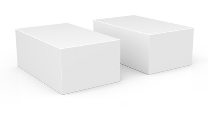 two blank template boxes