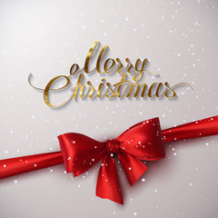 Wall Mural - Merry Christmas. Holiday Vector Illustration