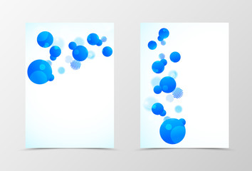 Poster - Front and back dynamic flyer template design
