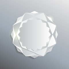 Poster - shiny paper template