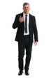 © spaxiax - Senior businessman full length isolated
