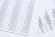Business concept. Financial and accounting documents closeup