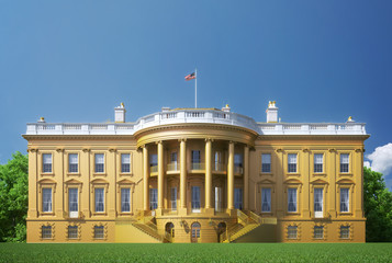 Fototapete - White House 2017