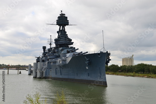 Zdjęcie XXL USS Texas, ostatni pancernik z Dreadnought wyruszył w Houston w Teksasie