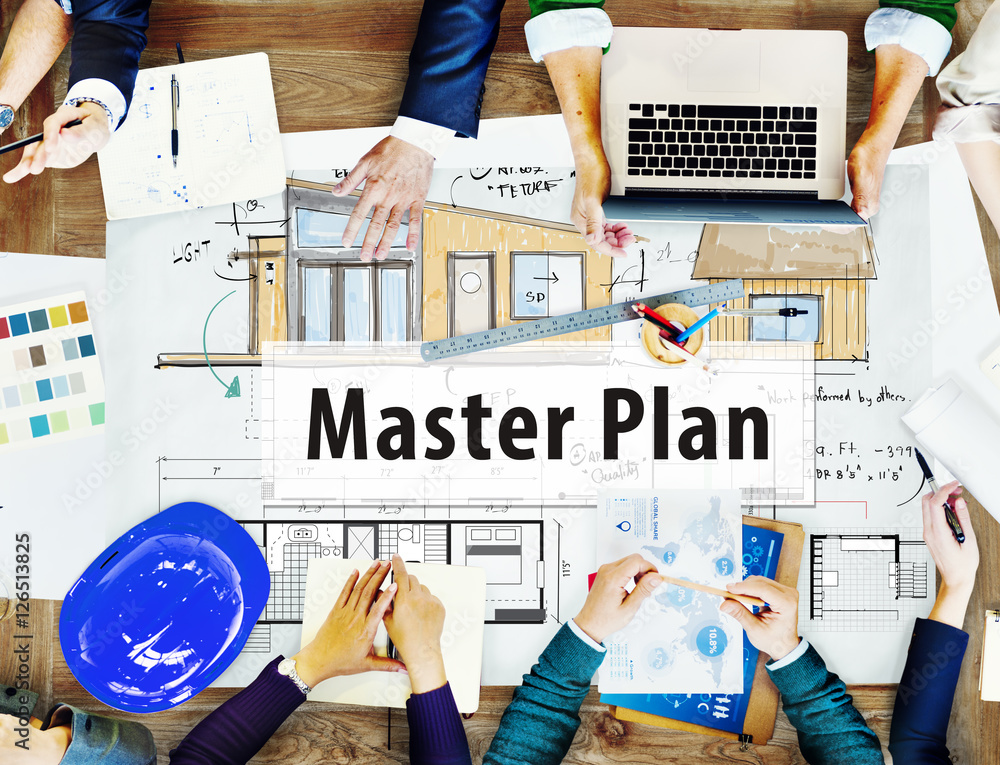 Master Plan Management Mission Performance Concept Stock Photo | Adobe ...
