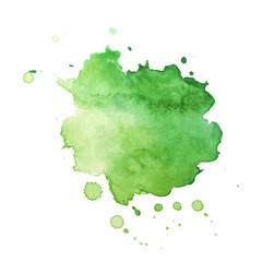 Abstract vector watercolor background.