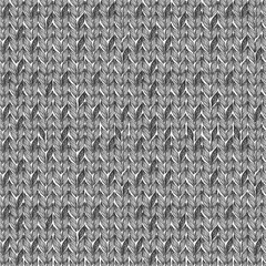 Aufkleber - Knitted hand drawn seamless pattern