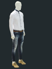 Sticker - Full-length male mannequin