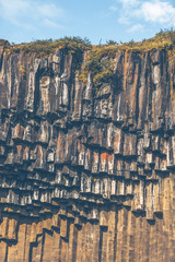 Sticker - Svartifoss Waterfall in Iceland