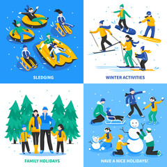 Poster - Winter Activity 2x2 Design Concept