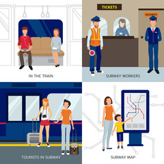 Poster - Subway People Design Concept