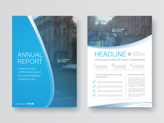 Canvas Print - Cover design annual report