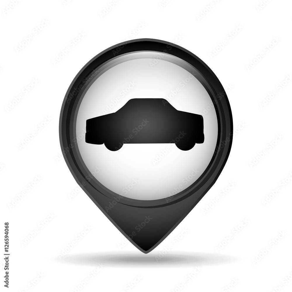 Vector Car Mark sign car vehicle design vector illustration eps 10 Stock Vector | Adobe ...