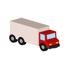 Canvas Print - delivery truck icon transport design vector illustration eps 10