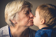 © progat - Grandmother kissing her grandson