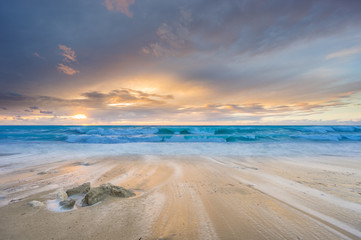 Sunset at the beach