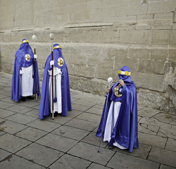 Wall Mural - Easter procession executioner