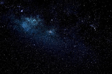 shiny stars and galaxy space sky night background, africa
