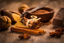 Baking Ingredients And Spices