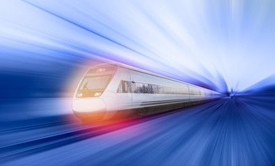 Wall Mural - high speed train