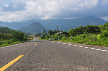 Wall Mural - Empty Road