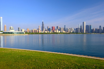 Wall Mural - Chicago skyline