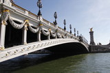 Fototapeta Paryż - Pont Alexandre III sur la Seine à Paris