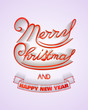 Merry Christmas and Happy New Year poster