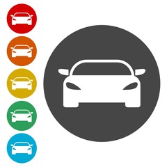 Wall Mural - Car icons set 