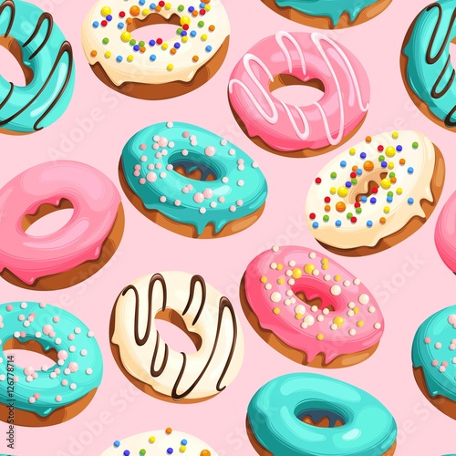 Tapeta ścienna Oszklone pączki bez szwu