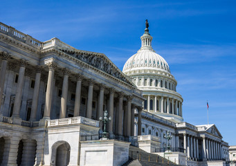 US Capitol Building in Washington, D.C., the seat of the United States Congress.