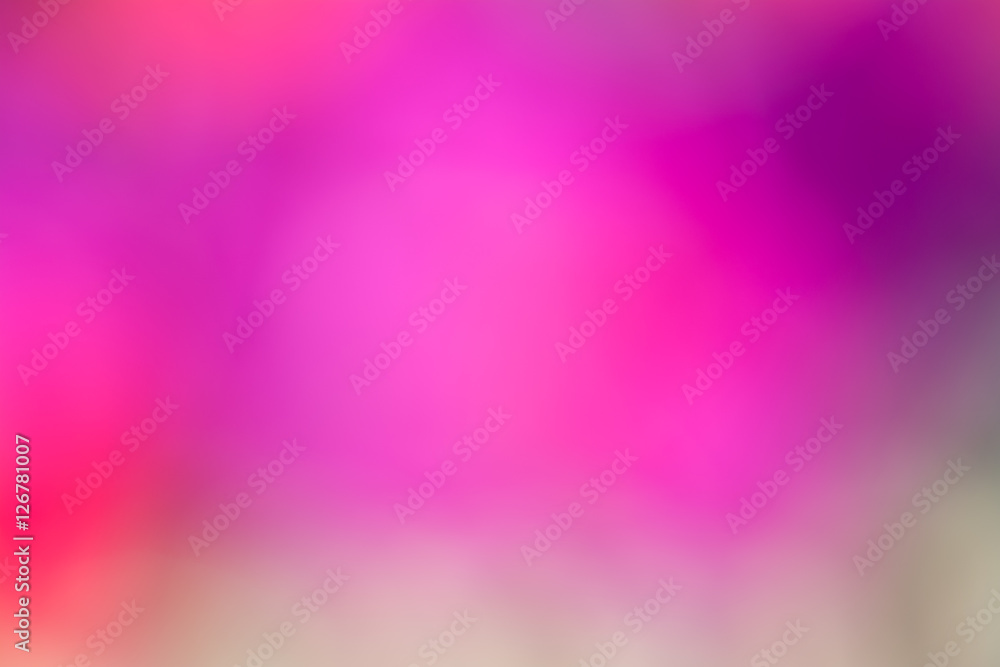 Abstract photo; blurred fuchsia background  with beautiful bokeh; red, greens and purples - obrazy, fototapety, plakaty 