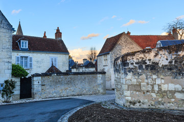 The Royal City of Loches (France).