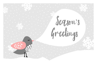 Sticker - Christmas Greeting Card