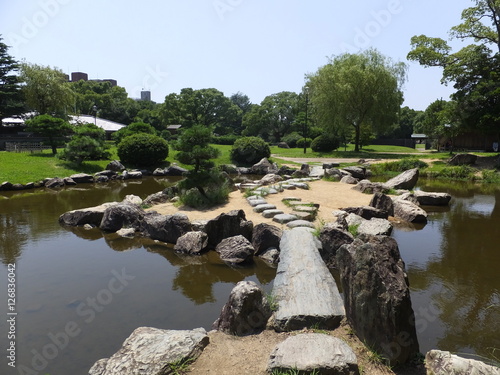 Cuadros en Lienzo 明石公園 宮本武蔵の庭園 Japanese garden of Musashi Miyamoto