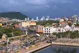 Fototapeta  - View of Cartagena de Indias, Colombia