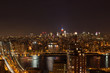 Manhattan Nightscape with Manhattan Bridge 