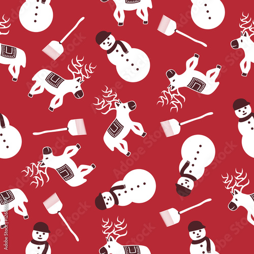 Materiał do szycia Weihnachten-Muster