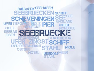 Poster - Seebrücke