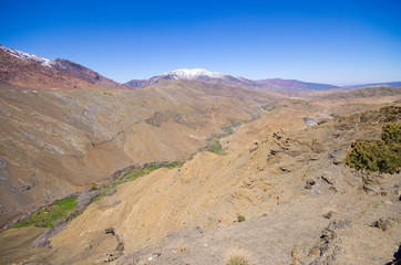 Canvas Print - Atlas mountains in Morocco