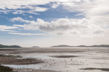 A Landscape Image Of Kirkcudbright Bay Looking Towards Ross Island