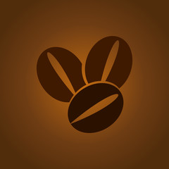 Wall Mural - coffee beans background