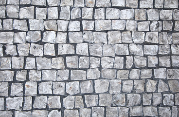 Cobblestone floor background